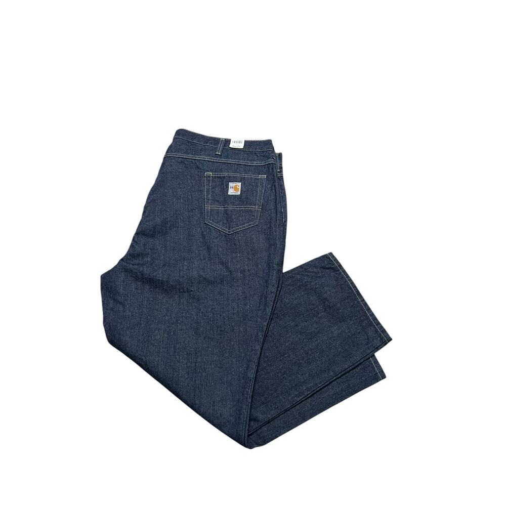 Carhartt Dark Blue Denim Work Pants